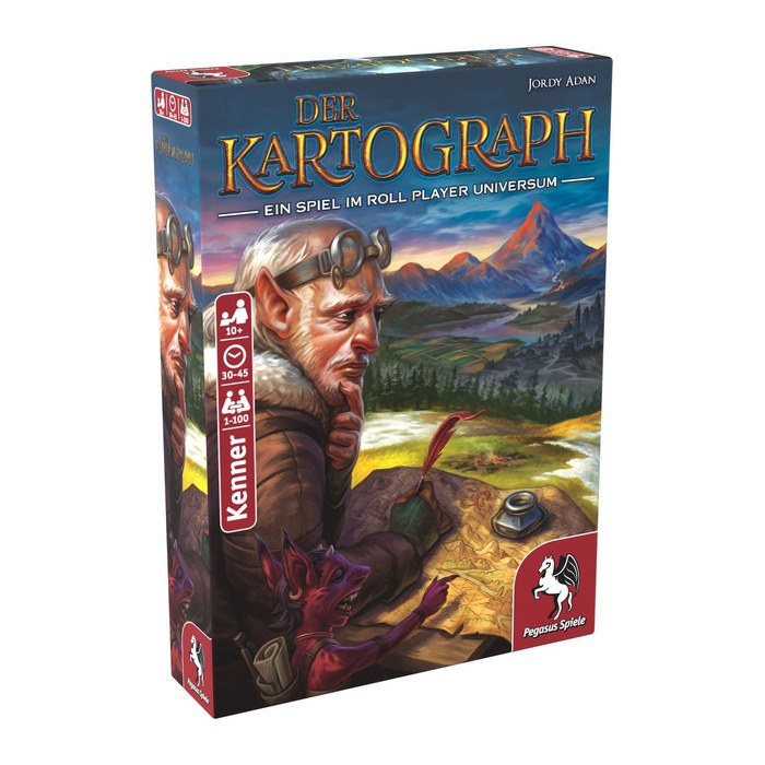 Pegasus Spiele Der Kartograph Kartenspiel, 1 St.