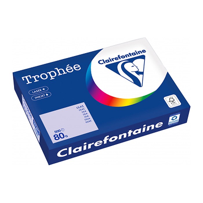 Clairefontaine Kopierpapier Trophée lila DIN A4 80 g/qm 500 Blatt