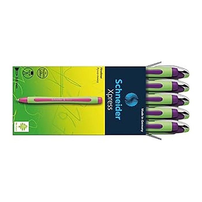 Schneider Xpress Fineliner lila 0,8 mm, 10 St.