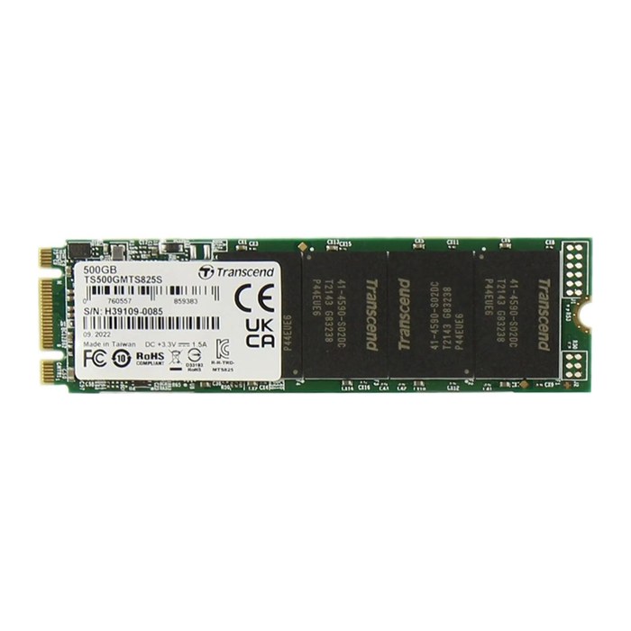 SSD 500GB Transcend M.2 MTS825S (M.2 2280) 3D NAND, SATA3