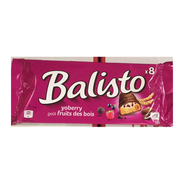 Balisto Yoberry Schokoriegel 8 Riegel, 8 St.