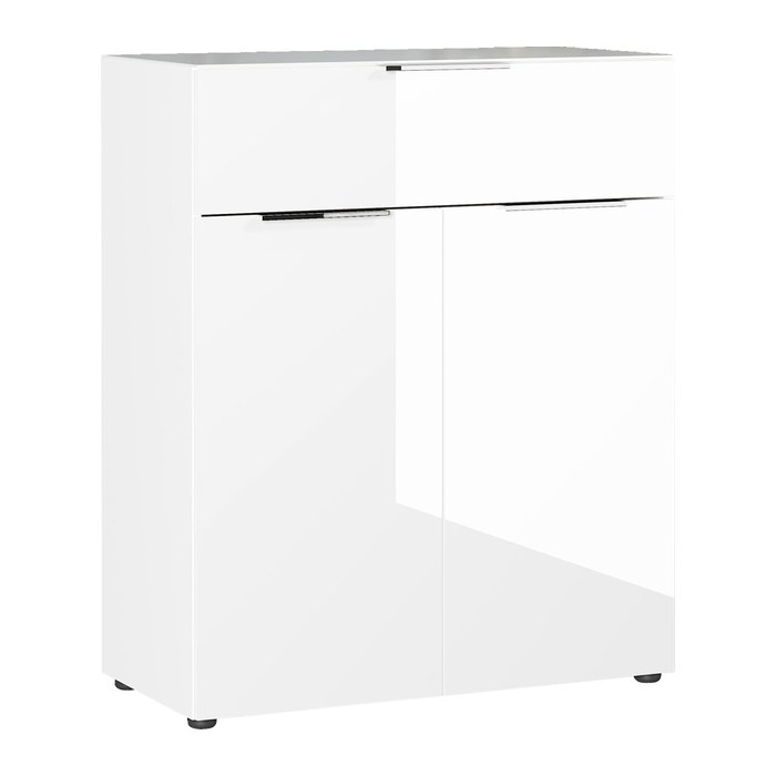 GERMANIA Kommode Oakland, 3696-84 weiß 83,0 x 42,0 x 102,0 cm, 1 St.