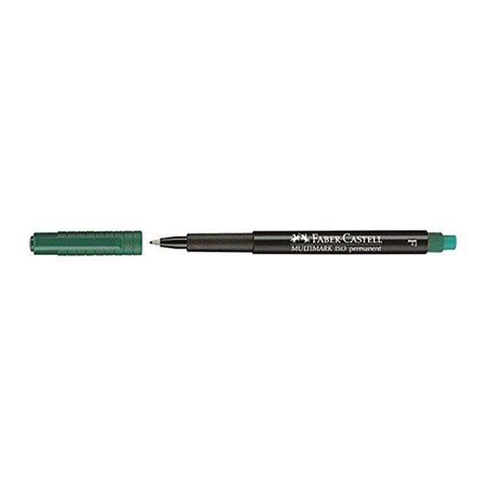 FABER-CASTELL MULTIMARK 1513 Folienstifte grün 0,6 mm permanent, 10 St.
