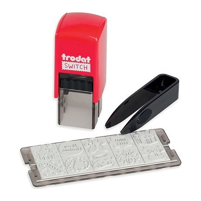 trodat switch Motivstempel Weihnachten 2 x 2 cm, 1 St.