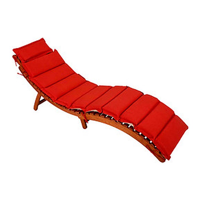 Garden Pleasure Sonnenliege NASSAU natur Holz