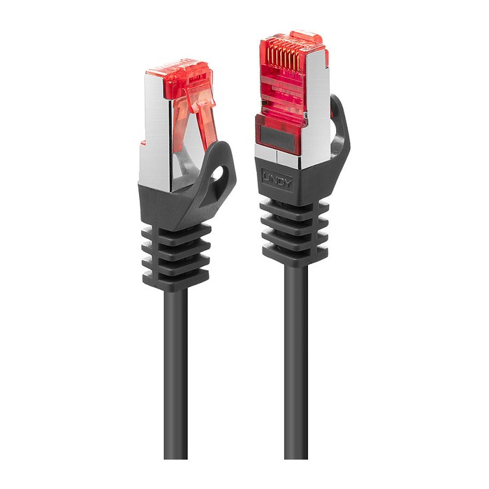 LINDY Patchkabel Cat6 S/FTP Basic schwarz 10m