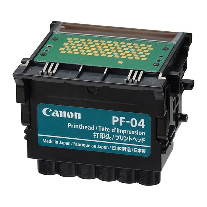 Canon PF-04 schwarz, cyan, magenta, gelb Druckkopf