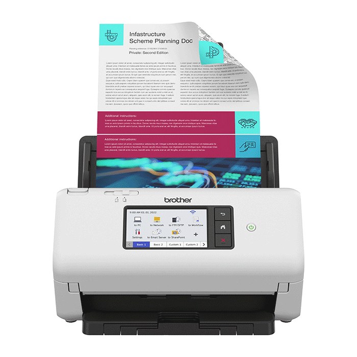 brother ADS-4700W Dokumentenscanner