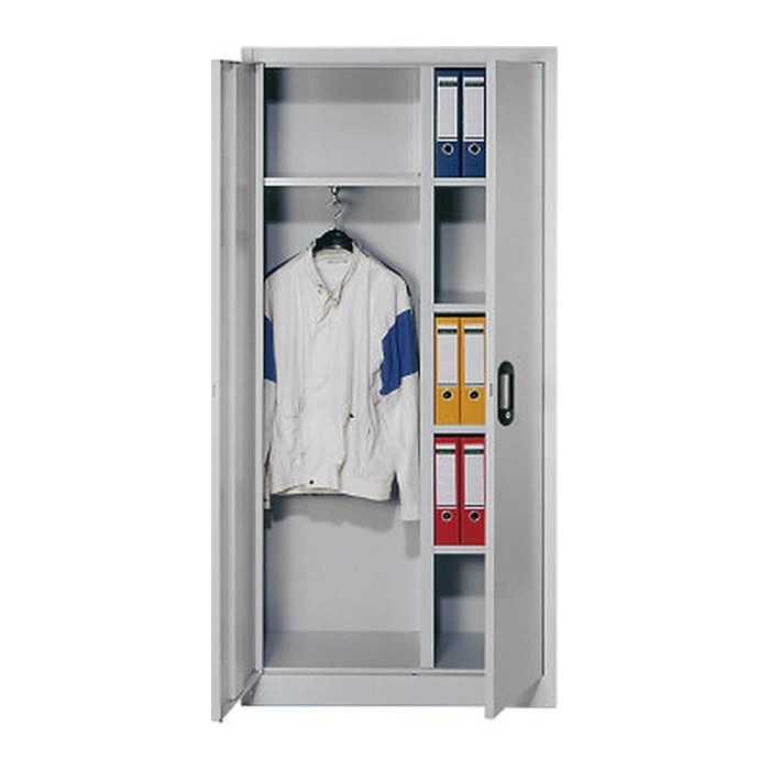CP Stahlschrank C 2000 Acurado 9260-30 S10098 lichtgrau 4 Fachböden 93,0 x 40,0 x 195,0 cm, aufgebaut, 1 St.