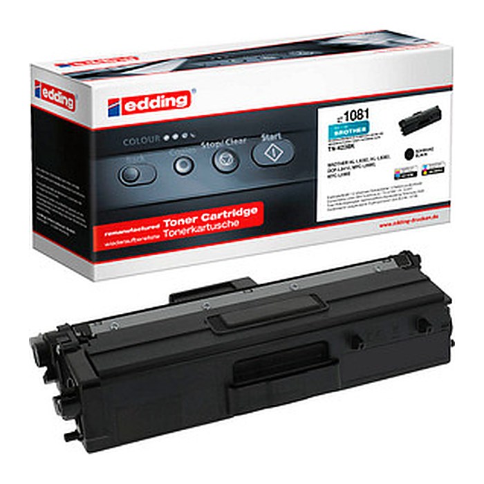edding EDD-1081 schwarz Toner kompatibel zu brother TN-423BK