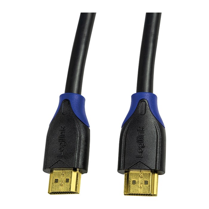 Logilink HDMI-Kabel Ethernet High Speed, 4K2K/60Hz,2.00m sw. bulk