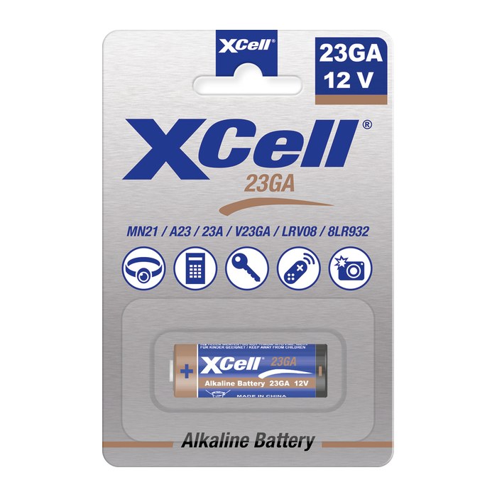 XCell Batterie Alkaline 23GA 12V 55mAh 1St.