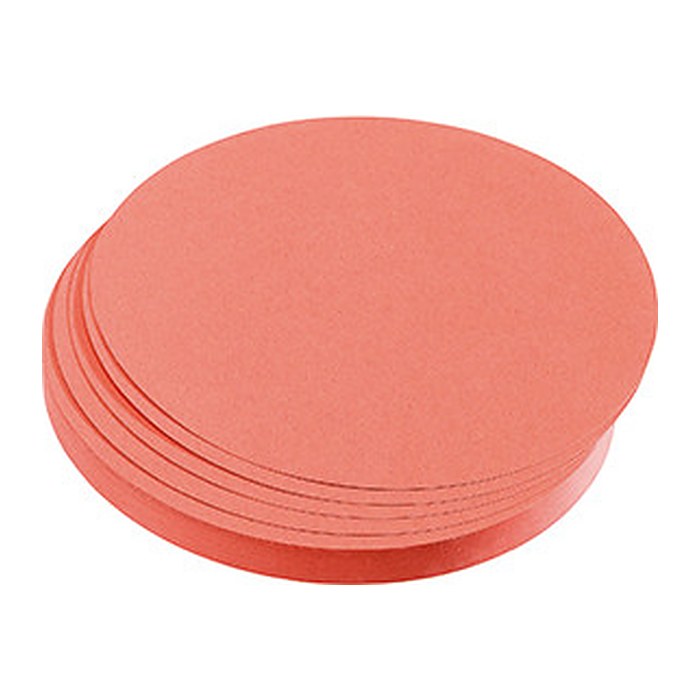 FRANKEN Moderationskarten rot Ø 9,5 cm, 500 Blatt