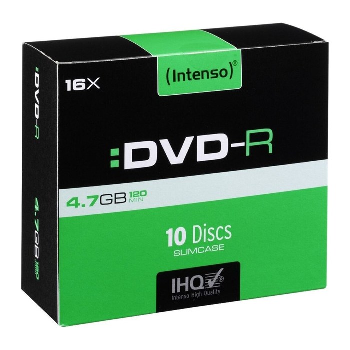 Intenso DVD-R 4,7 GB, 10 St.