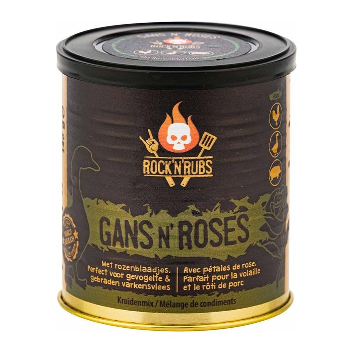 ROCK N RUBS - Gans N'Roses 140 g MHD 06/27
