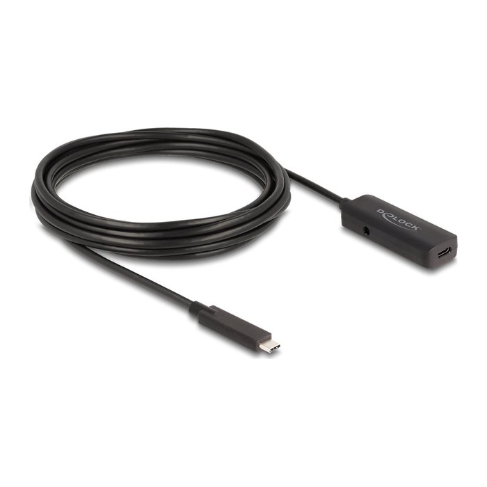 DELOCK Aktives USB 10 Gbps Verlängerungskabel USB Type-C 5 m