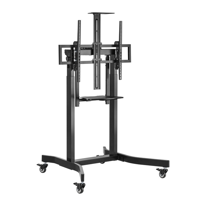 Equip Bodenstandhalter 55"-100"/1TFT 120kg Mob.Elektr.LFD sw lite Retail