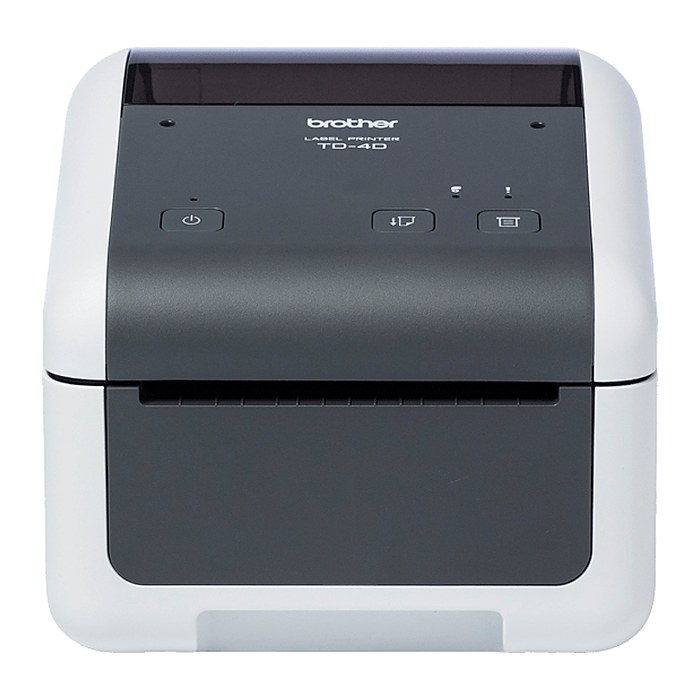 brother TD-4215D Etikettendrucker grau, weiß