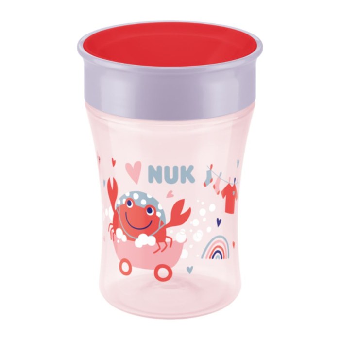 NUK Trinklernbecher Magic Cup 360°-Trinkrand 230ml rot