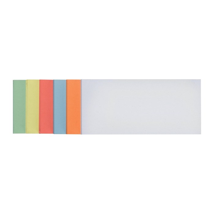 FRANKEN Moderationskarten farbsortiert 9,5 x 20,5 cm, 250 Blatt