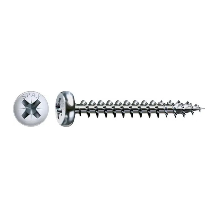 SPAX® Universalschrauben Z2 Halbrundkopf WIROX 0231010400165 4 mm x 16 mm, 1.000 St.