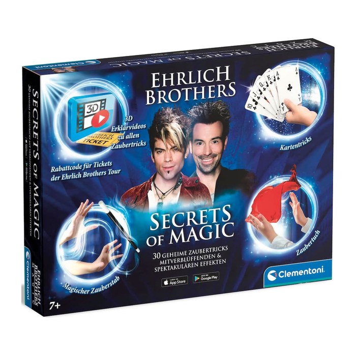 Clementoni Experimentierkasten Secrets of Magic Zauberkasten mehrfarbig