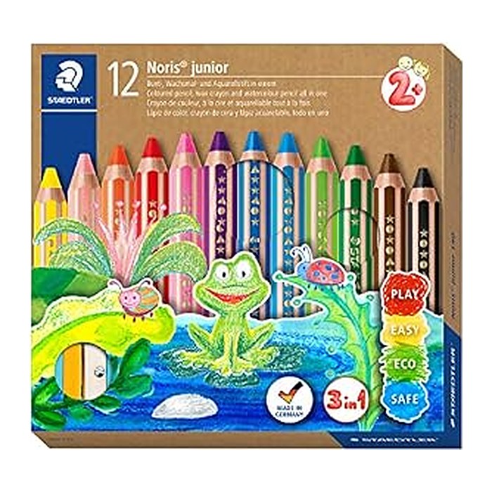 STAEDTLER Buddy 3in1 Buntstifte farbsortiert, 12 St.
