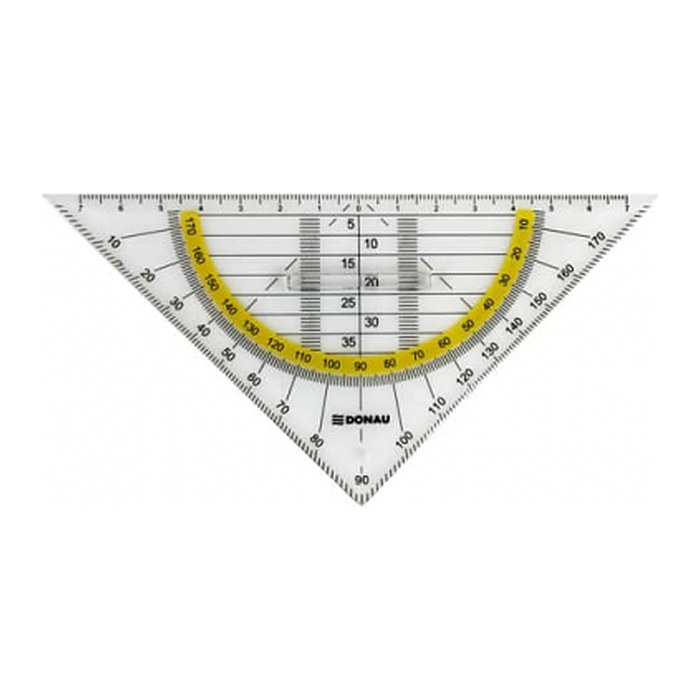 DONAU Geometrie-Dreieck 16,0 cm