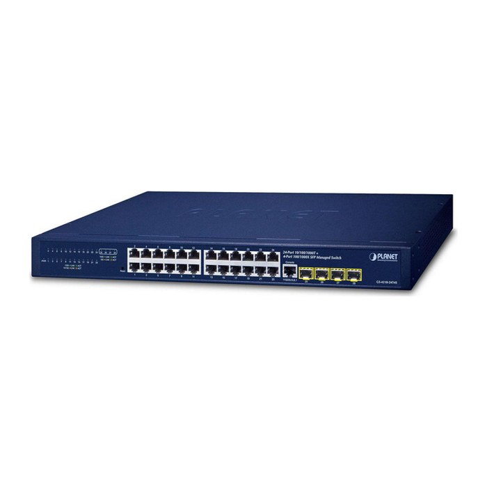 PLANET 24-Port 10/100/1000T + 4-Port 1G/2.5G SFP Managed