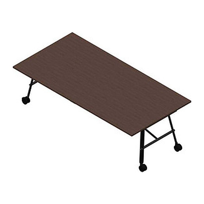 Quadrifoglio Konferenztisch SERENITY eukalyptus rechteckig, A-Gestell grau, 240,0 x 120,0 x 75,0 cm