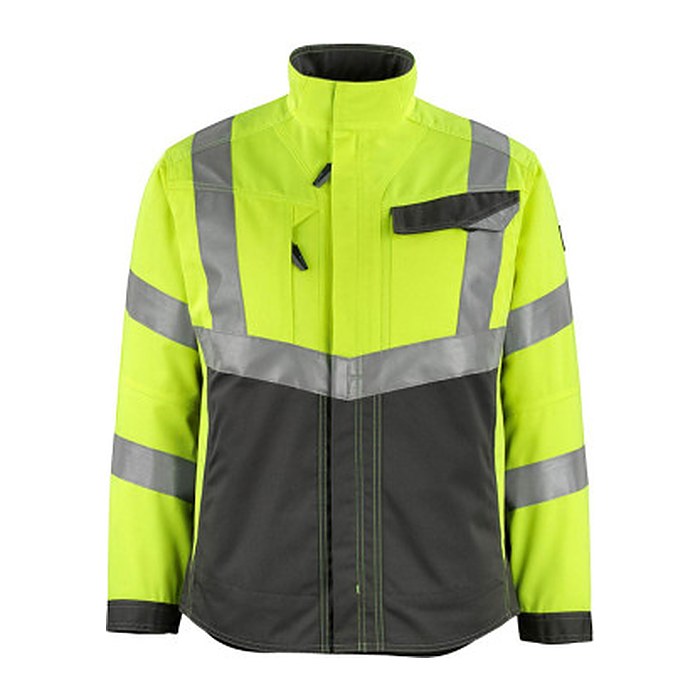 MASCOT® unisex Warnjacke Oxford warngelb, anthrazit Größe 4XL
