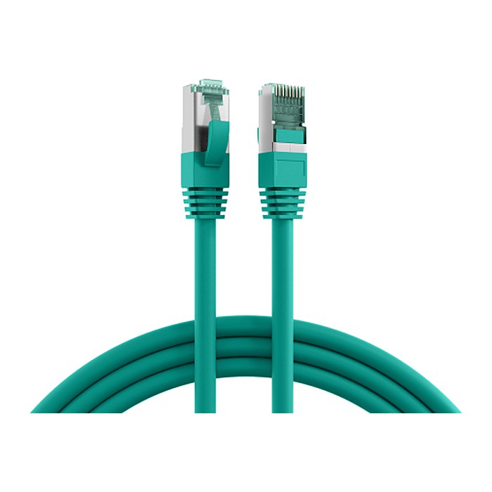 EFB RJ45 Patchkabel S/FTP Cat.6A LSZH 0.50m grau