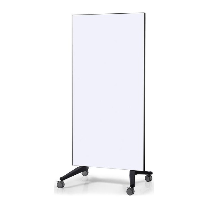 Legamaster mobile Glas-Magnettafel 90,0 x 175,0 cm weiß