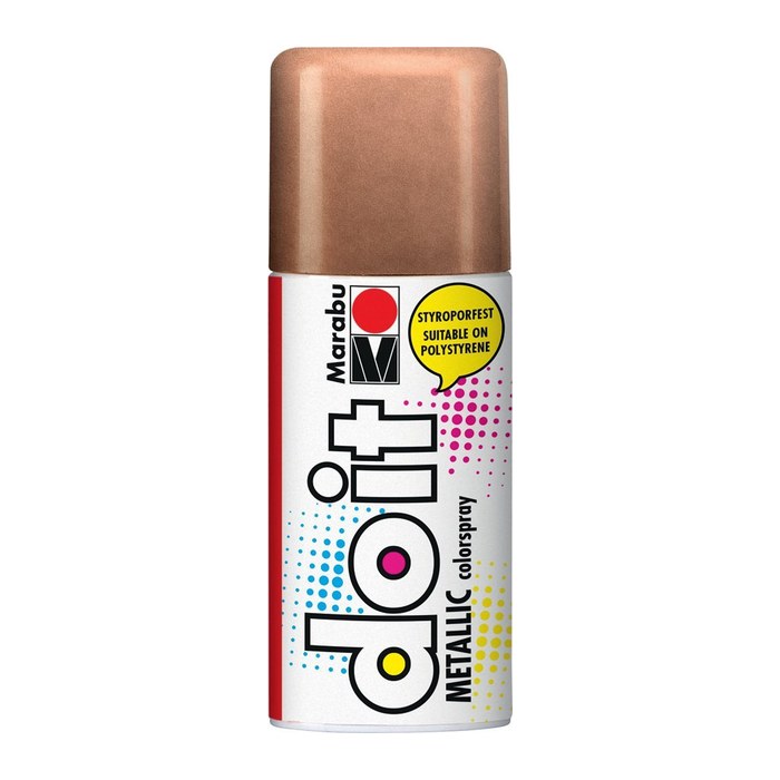 Marabu Do it Metallic Acrylspray Sprühfarbe rotgold, 1 St.