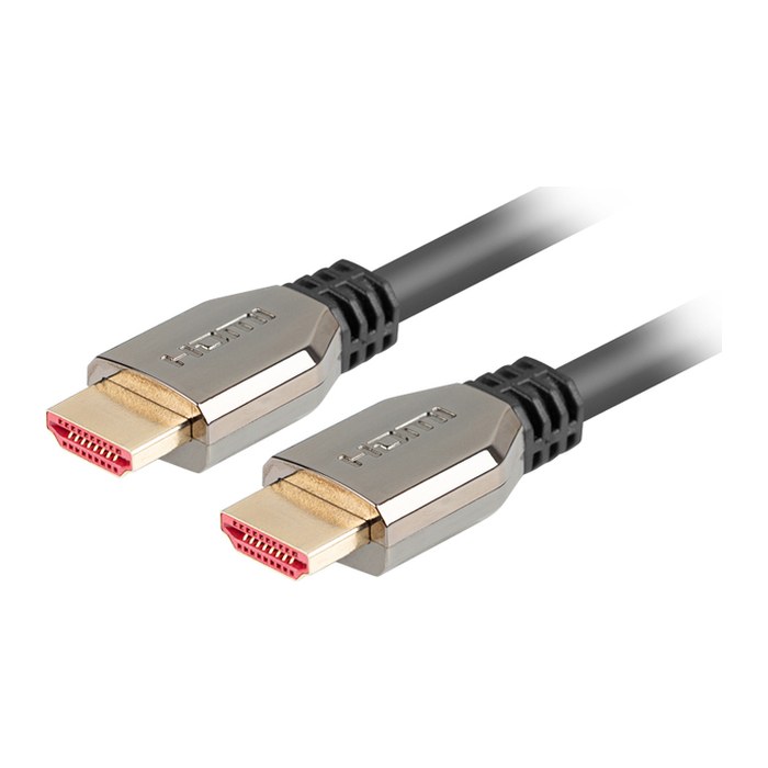 LANBERG HDMI M/M V2.1 Kabel 1,8m 8K 60Hz schwarz