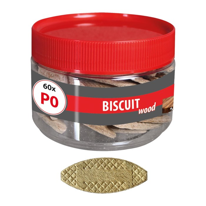 TOX BISCUIT WOOD P0 015260201 Flachdübel, 60 St.
