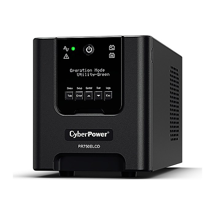 CyberPower PR750ELCD 750 VA / 675 W USV schwarz,