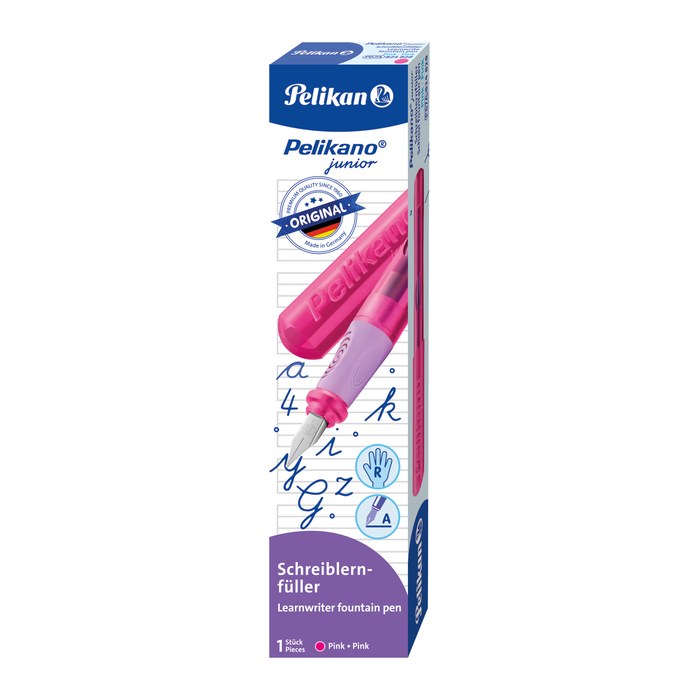 Pelikan Pelikano® Junior Patronenfüller pink/lila A (für Anfänger), 1 St.