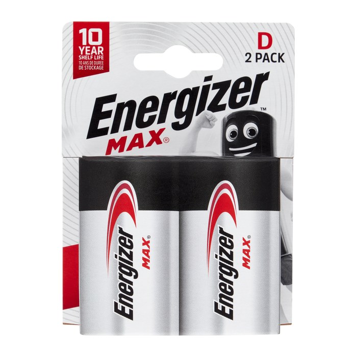 Energizer Batterie Max -D LR20 Mono 2St.