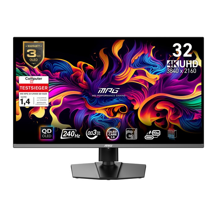msi MPG 321URXDE Monitor 80,0 cm (31,5 Zoll) schwarz