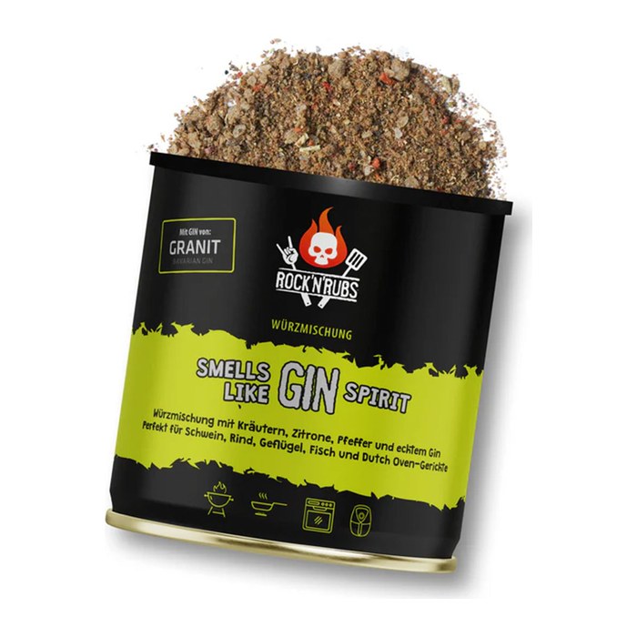 ROCK N RUBS - Smells like GIN Spirit 130g MHD 02/28