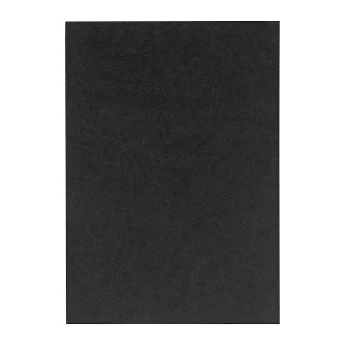 LMG Rückwände für Bindemappen schwarz, DIN A4 300 g/qm, 100 St.