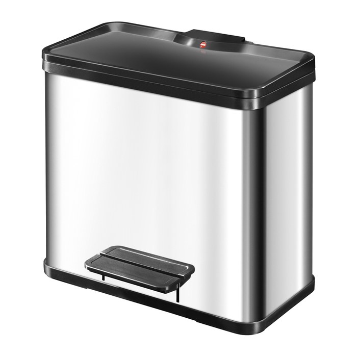 Hailo Öko trio Plus L Mülltrenner 27,0 l edelstahl, 1 St.