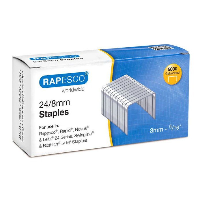RAPESCO® Heftklammern 24/8, 5.000 St.