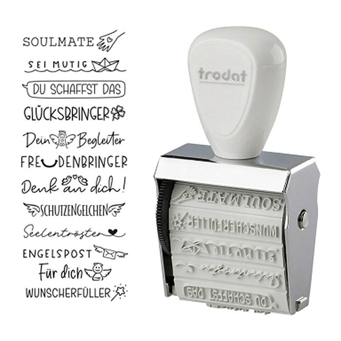 trodat Creative Mini Motivstempel Engelspost 30 x 5 mm, 1 St.