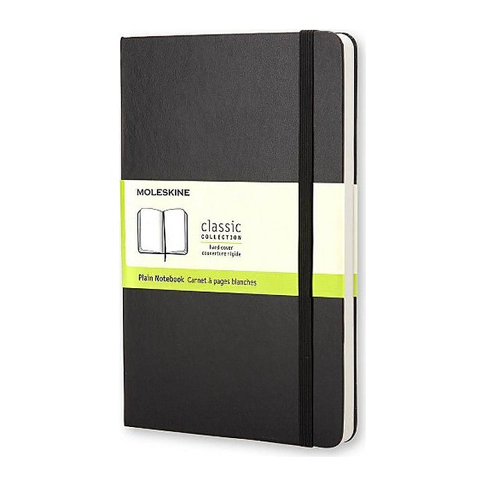 MOLESKINE Notizbuch Classic Collection ca. DIN A6 blanko, Hardcover 192 Seiten