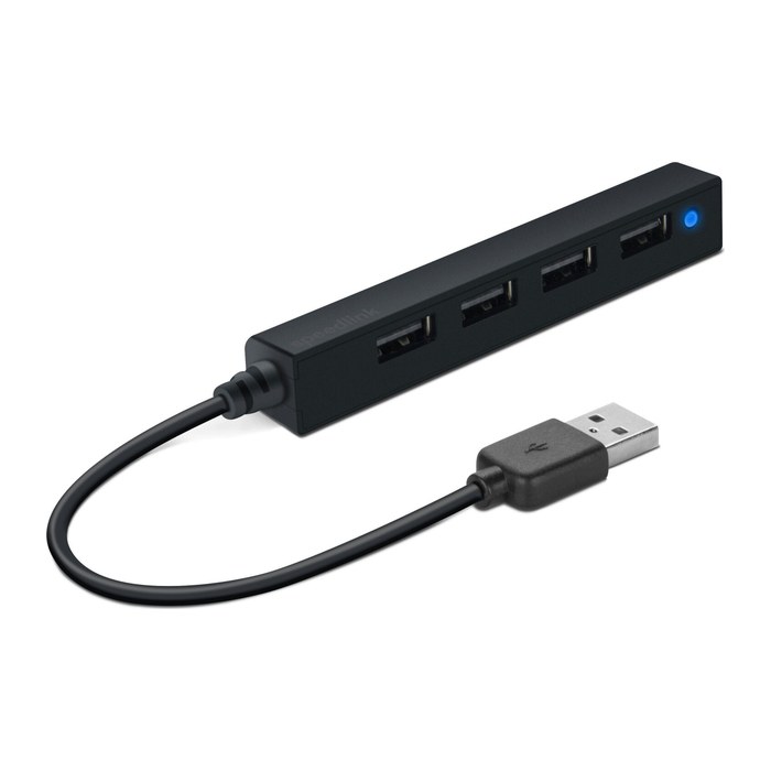 speedlink USB-Hub SNAPPY SLIM 4-fach schwarz