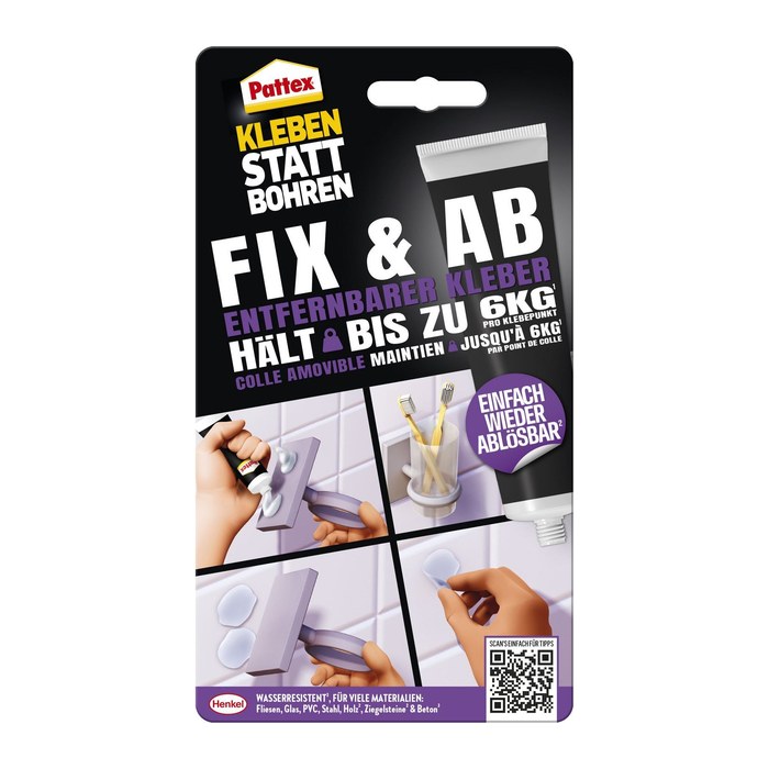 Pattex Kleben statt Bohren FIX&AB 44g Tube