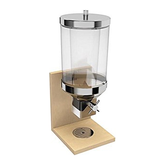 APS Müslispender Bridge Ahorn hellbraun, silber 4,5 l, 1 St.
