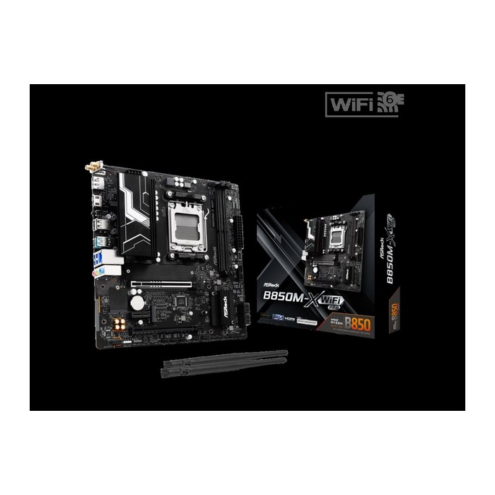 ASRock B850M-X Wifi R2.0 AM5 mATX HDMI/DP DDR5